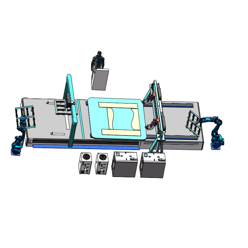 汽車拼板智能自動化焊接設備
